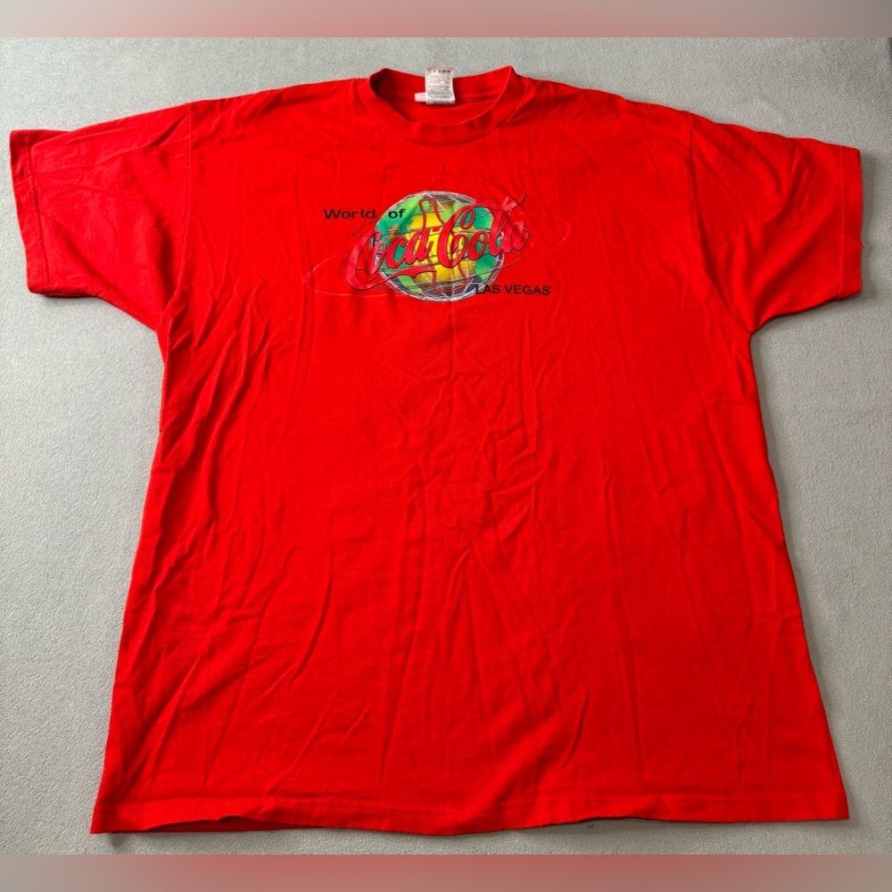 Vintage Coke World Of Coca Cola Las Vegas Size 2XL